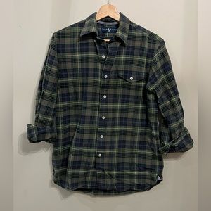 Ralph Lauren flannel, gently used, size S